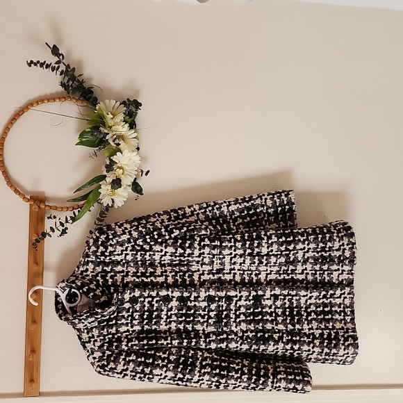 White house black market women wool coat - Freshly Dry Cleaned - Picture 1 of 8